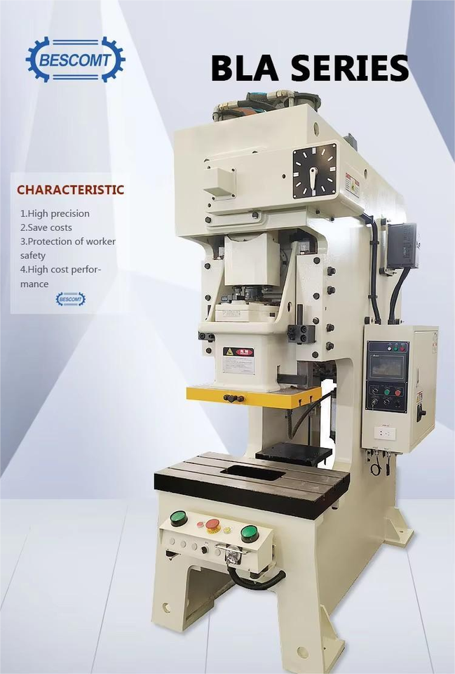 150 Ton C Type Mechanical Power Press Machine Used Industrial Metal Stamping Punch Tool