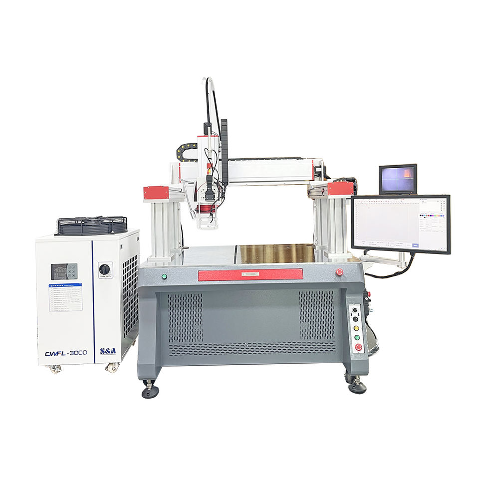 Gantry Galvo Continuous Fiber Laser Welding Equipment Laser Welding Machine 6000W for Battery Cells