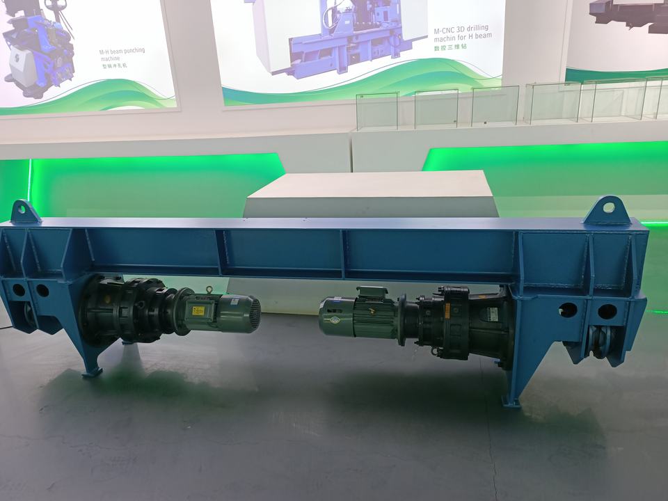 Steel Beam Chain Rotator Beam Profile Rotation Welding Machine