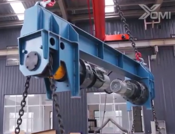 Steel Beam Chain Rotator Beam Profile Rotation Welding Machine