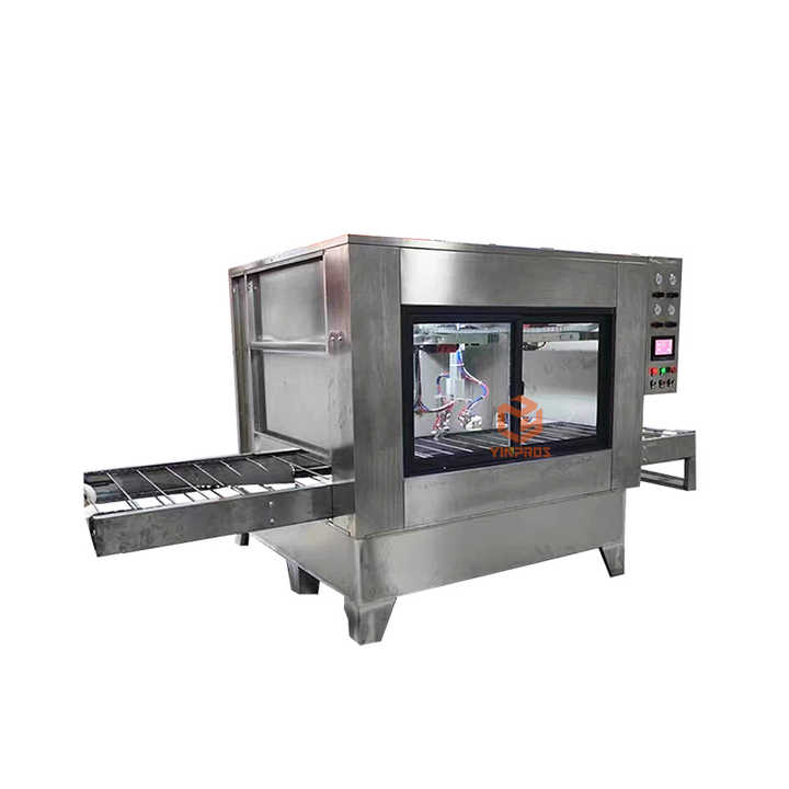 Wooden Cap Door Building Material Aluminium Profile Automatic Reciprocating Spray Painting Machinery with Coat Spray Booth