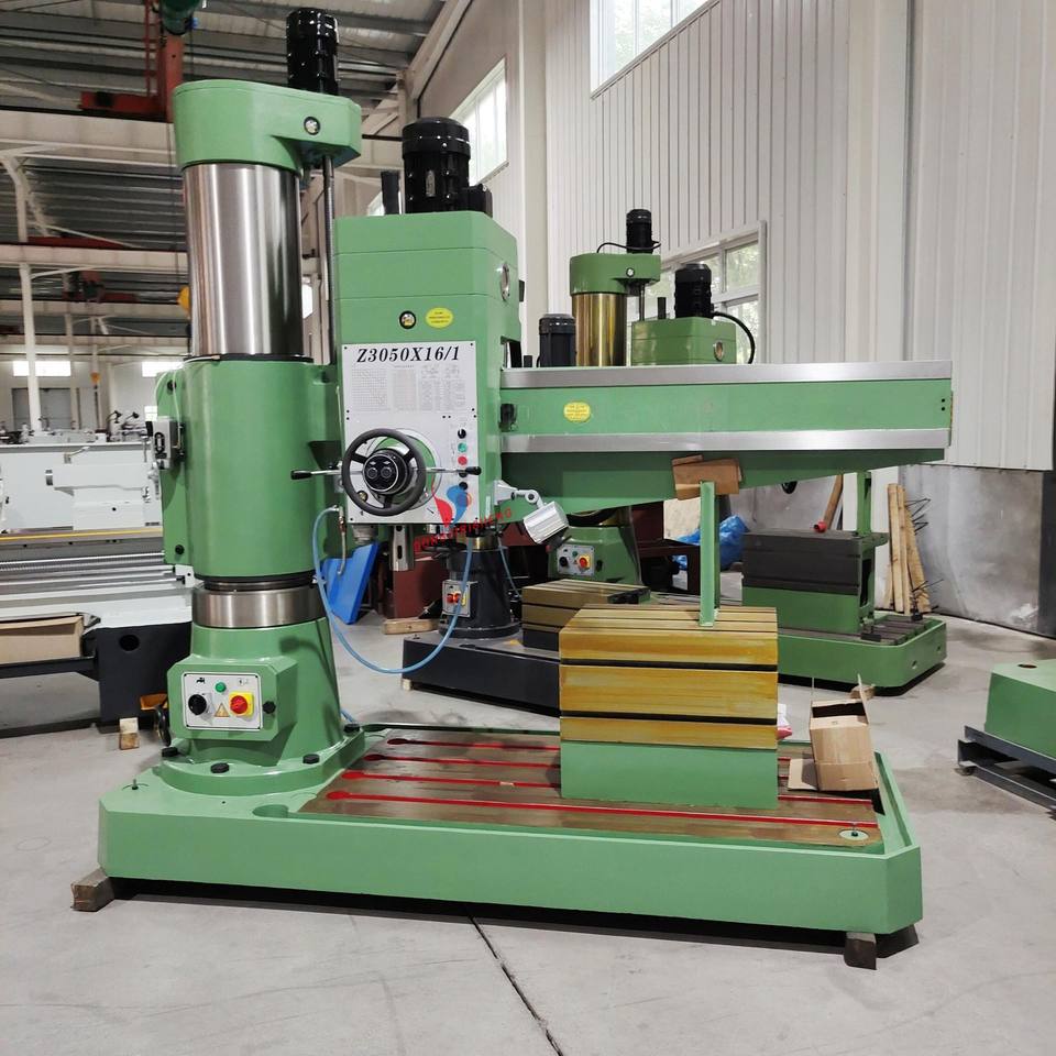 Z3050X16/1 50mm Automatic Radial Drilling Machine Hydraulic Locking Heavy-Duty Industrial Equipment Motor Gearbox PLC 380V/220V