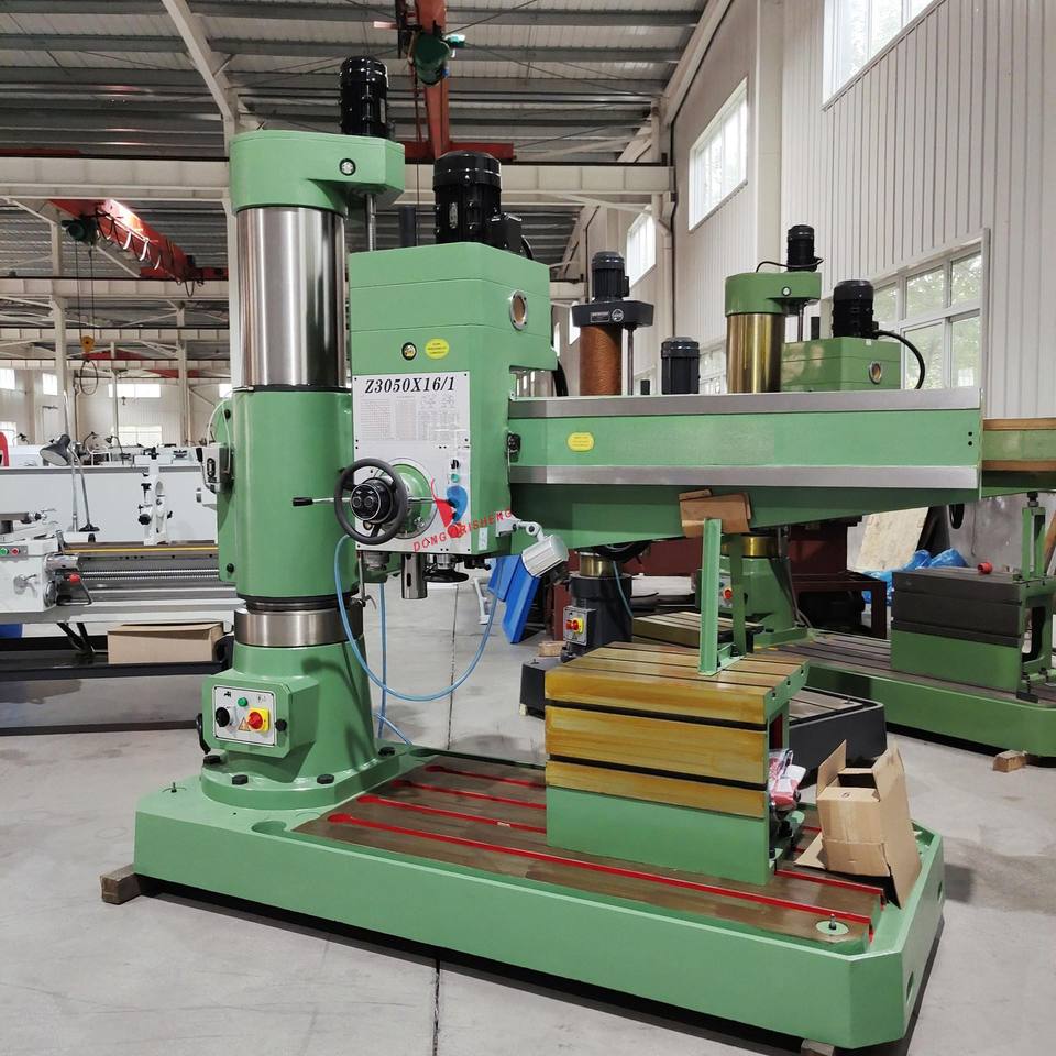 Z3050X16/1 50mm Automatic Radial Drilling Machine Hydraulic Locking Heavy-Duty Industrial Equipment Motor Gearbox PLC 380V/220V