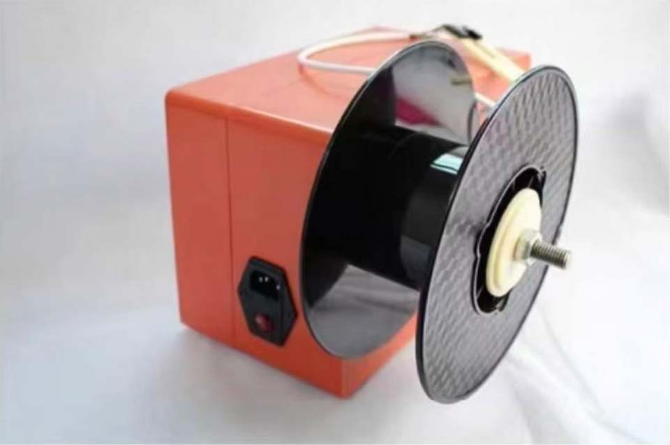 Desktop Extruder Machine with 2 Extrusion Heads 1.75mm 3mm, 3D Printing Wire Rolling Machine, Wire Extrusion Machine