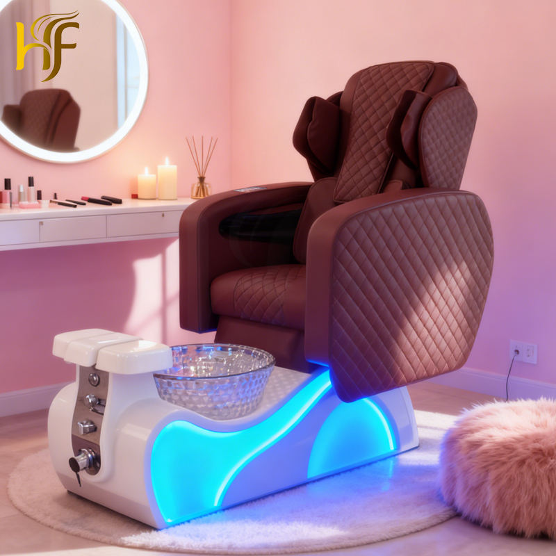 Modern Luxury Lounge Professional Manicure Massage Foot Spa Pedicure Chair for Nail Salon
