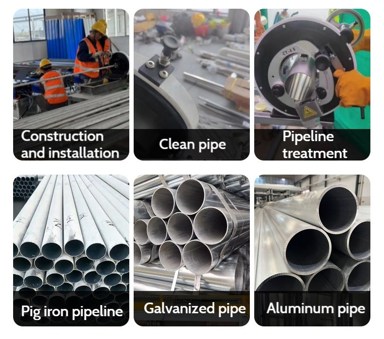 Manufacturer's Clean Pipe Planetary Cutter GF Saw Condition Welding Robot and GF Pipe Cutting Machine