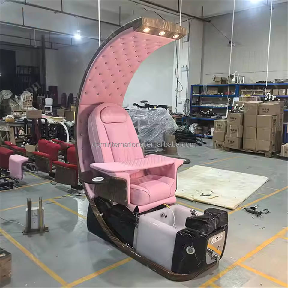 Lexor Pedicure Chair Nail Beauty Salon Furniture Equipment Supplies Luxury Manicure and Pedi Station for Foot Care Spa Massage