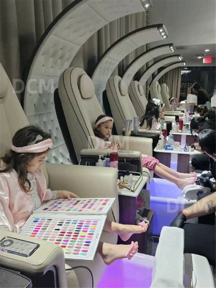 Lexor Pedicure Chair Nail Beauty Salon Furniture Equipment Supplies Luxury Manicure and Pedi Station for Foot Care Spa Massage