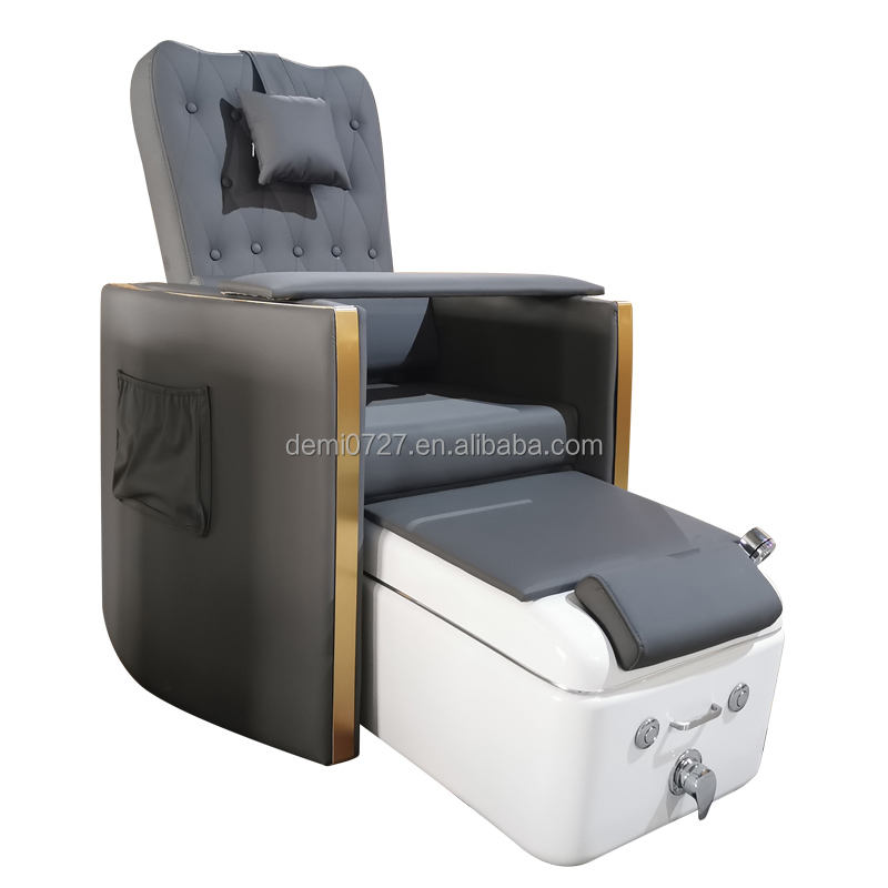 Salon Spa Furniture Manicure and Pedicure Chairs Luxury Cadeira De Pedicure Chairs pink for Foot Spa Massage