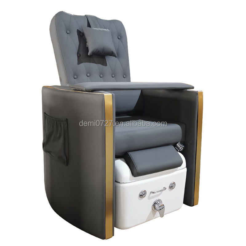 Salon Spa Furniture Manicure and Pedicure Chairs Luxury Cadeira De Pedicure Chairs pink for Foot Spa Massage