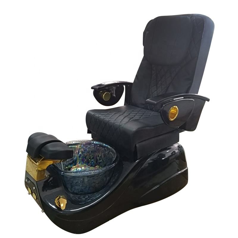 Salon Spa Furniture Manicure and Pedicure Chairs Luxury Cadeira De Pedicure Chairs pink for Foot Spa Massage