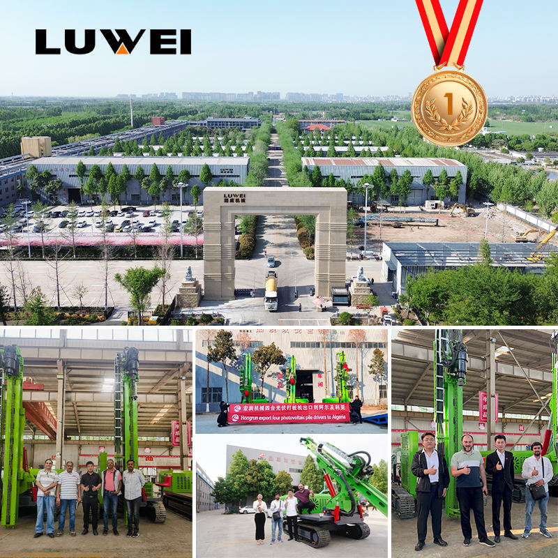 Multiple Types Can Be Customized Hydraulic Solar Pv Piles Drill Machine Solar Pile Driver Machine for Foundation Pile Driving