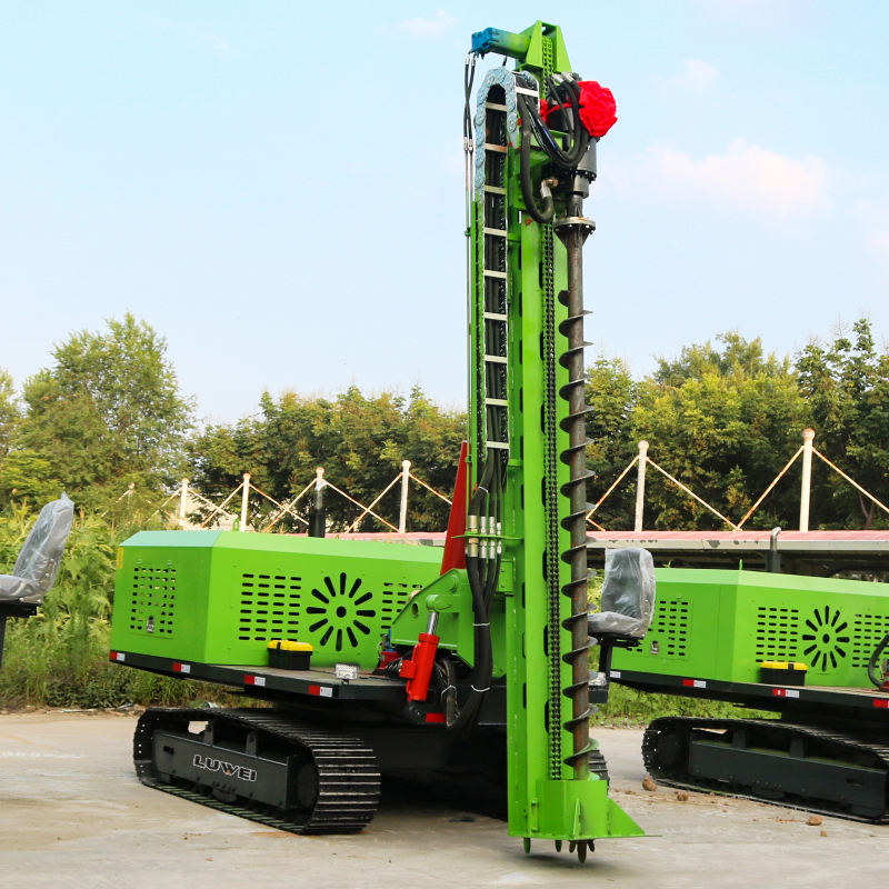 Multiple Types Can Be Customized Hydraulic Solar Pv Piles Drill Machine Solar Pile Driver Machine for Foundation Pile Driving