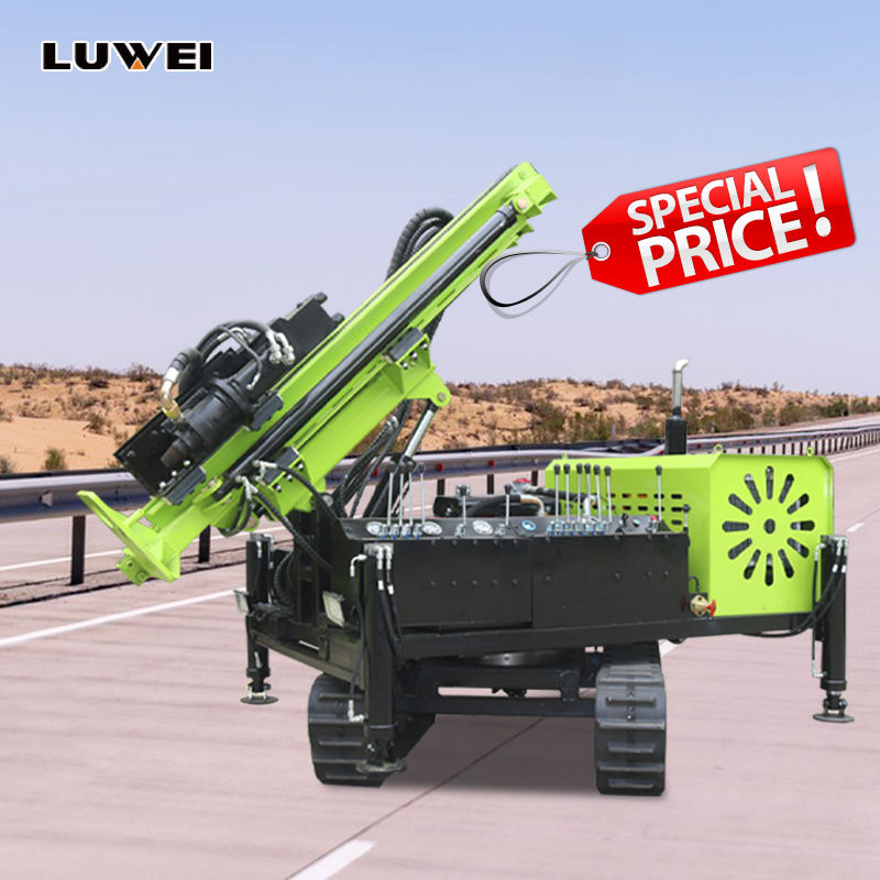 Marteau Piqueur Pour Pieux Solaires Solar Piling Drilling Machine for Solar for Highway Guardrail Drilling