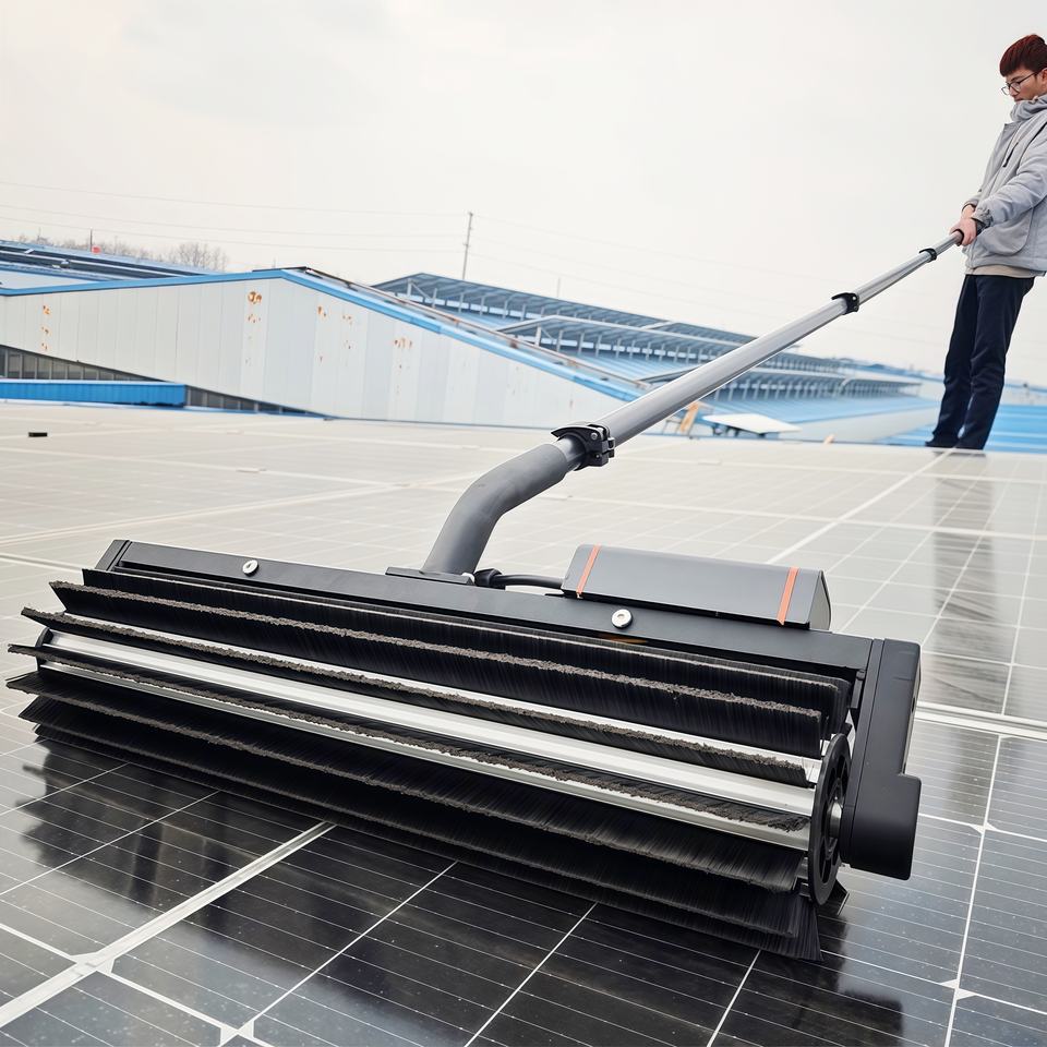 SUNNOVA N1 Electric Solar Panel Cleaning Brush Industrial Grade Brushless Motor 240W Household Exterior Wall Moss Power Tool