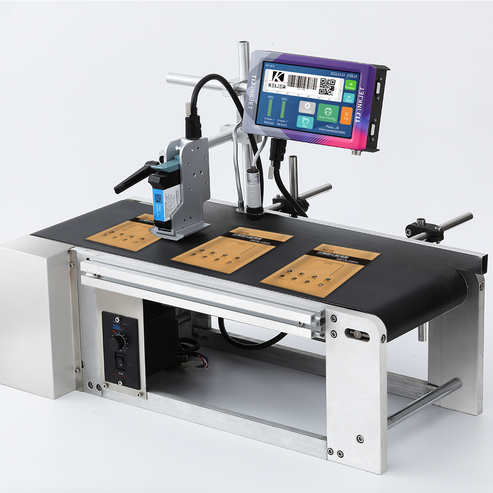 Kelier Inkjet Date Printer with Conveyor Belt