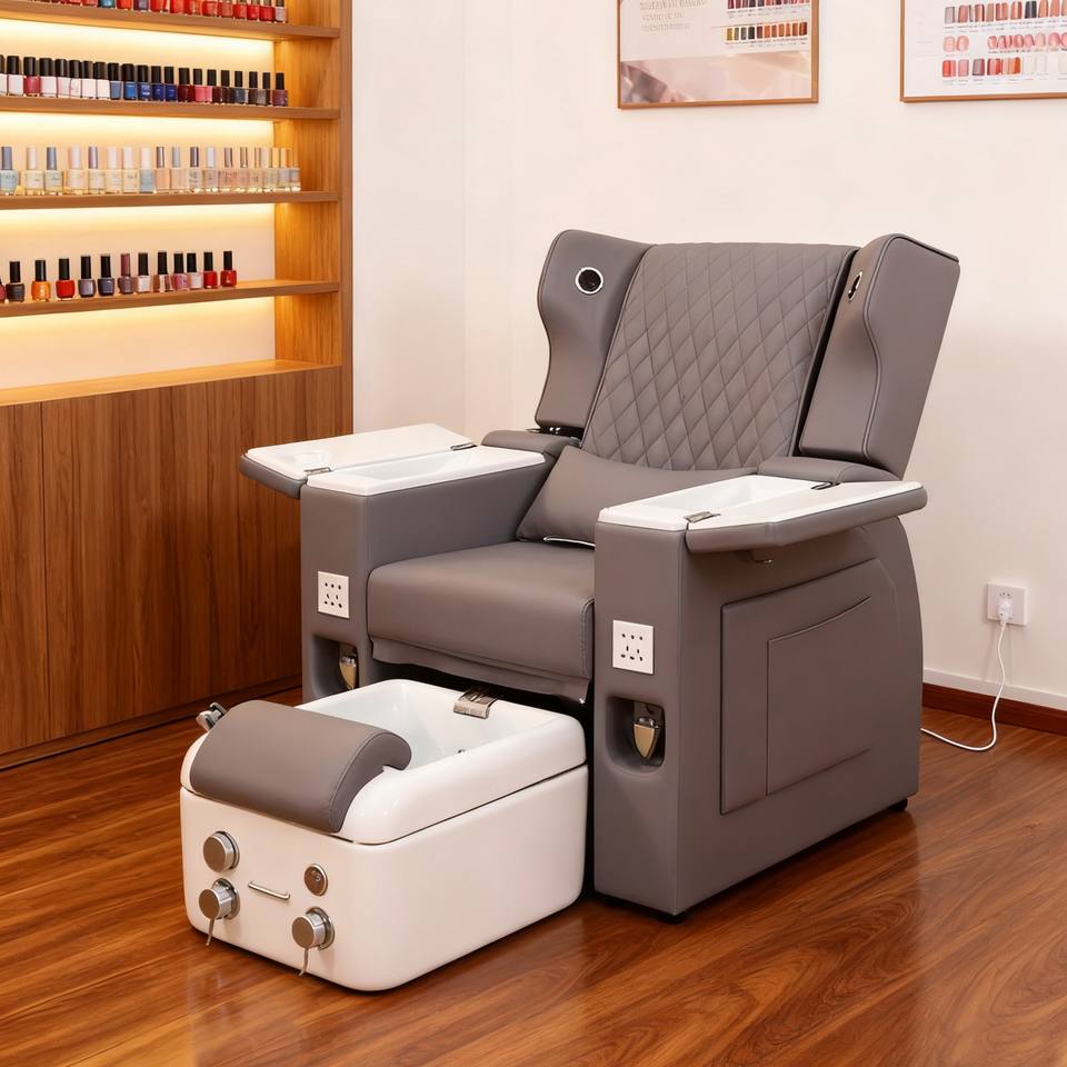 Modern Beauty Salon Furniture Multifunctional Massage Pedicure Chair Foot Spa Manicure Pedicure Chair