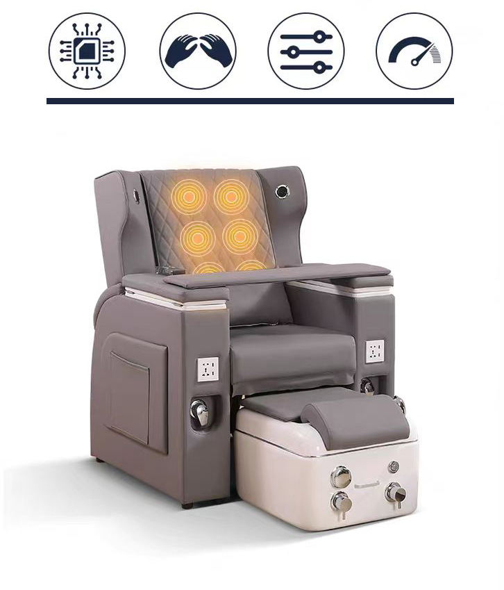 Modern Beauty Salon Furniture Multifunctional Massage Pedicure Chair Foot Spa Manicure Pedicure Chair