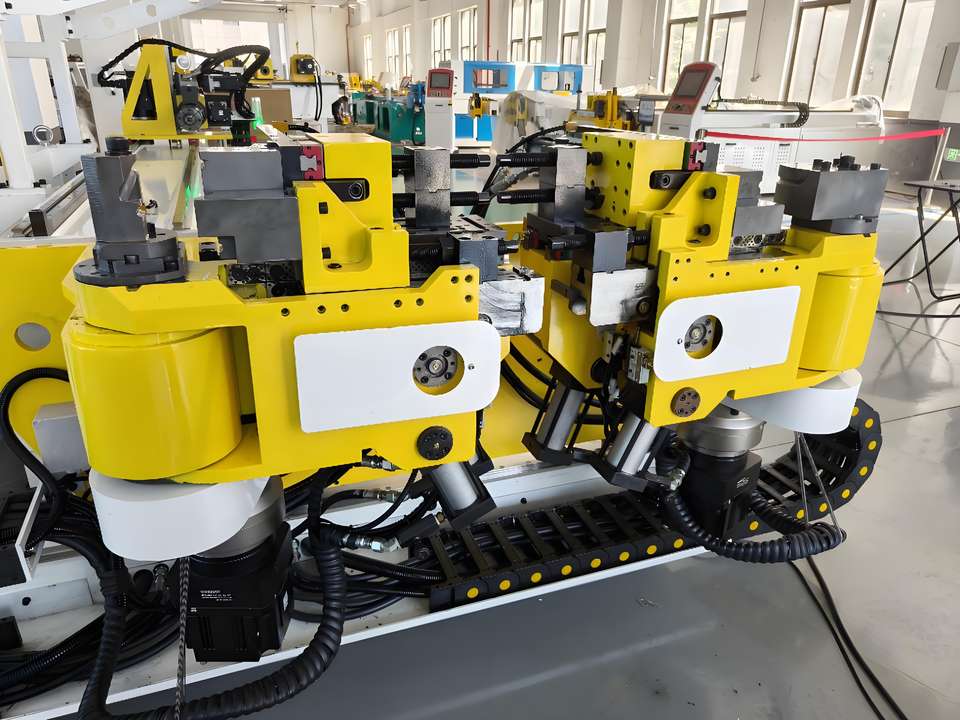 Automatic Stainless Steel and Alloy Pipe Bender Machine Left and Right Headrest for Automotive Steel Tube Bending