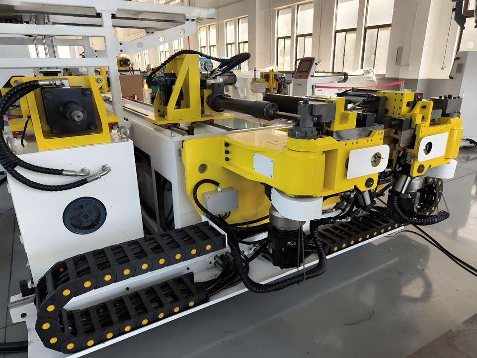 Automatic Stainless Steel and Alloy Pipe Bender Machine Left and Right Headrest for Automotive Steel Tube Bending