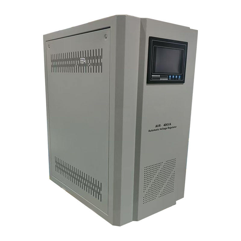 Industrial Fully Automatic Copper Voltage Regulator for Machine Tools, High-Power Three-Phase 380V AVR-40KVR