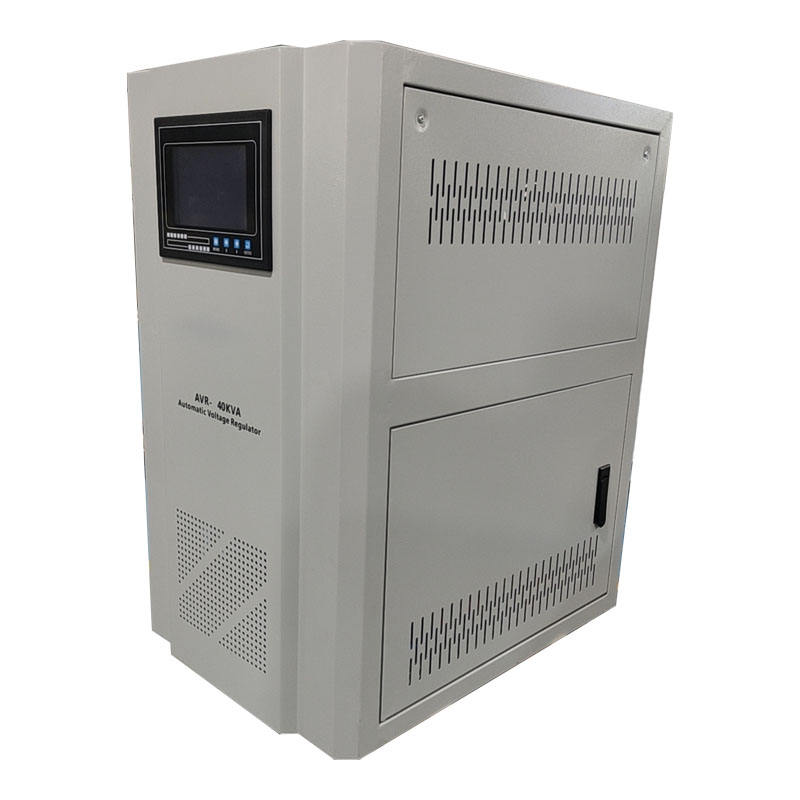 Industrial Fully Automatic Copper Voltage Regulator for Machine Tools, High-Power Three-Phase 380V AVR-40KVR