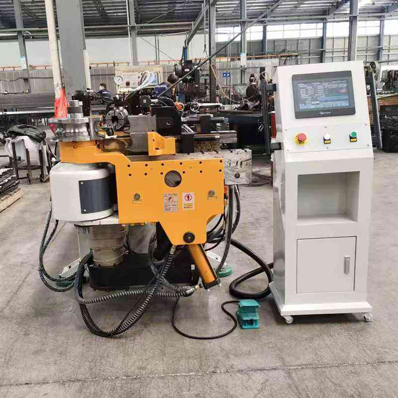 63 Fully Automatic Pipe Bending Machine for Seamless Formation of Motorcycle Frames