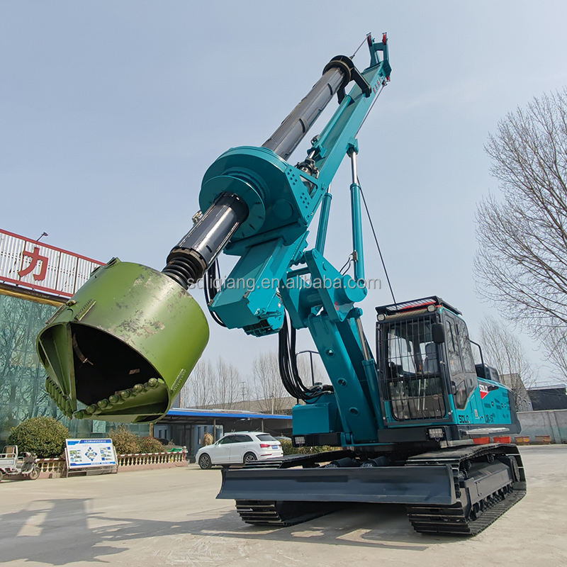 SDLQ Complete Technology Mature Models Civil Construction Tools Hydraulic Piling Rotary Bore Drilling Rig Machine