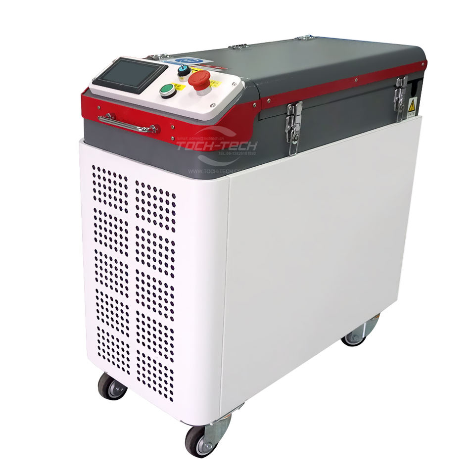 High Power 100W and 200W Laser Cleaning Machine for Metal Rust Oxide Paint Removal Industrial Laser Cleaner Tool