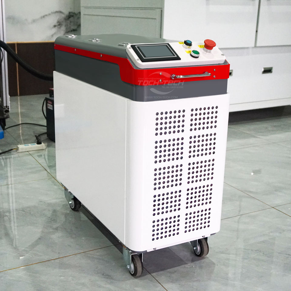 High Power 100W and 200W Laser Cleaning Machine for Metal Rust Oxide Paint Removal Industrial Laser Cleaner Tool
