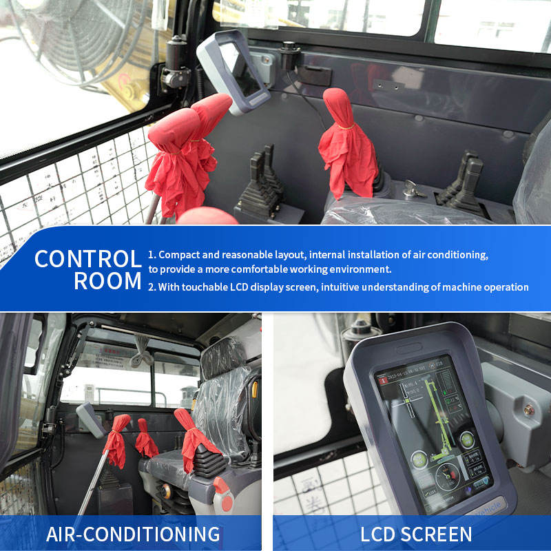 Crawler Type Square Pole Vibro Hammer Pile Driver Post Pile Driver Portable Bore Pile Drilling Machine Rotary Drilling Rig