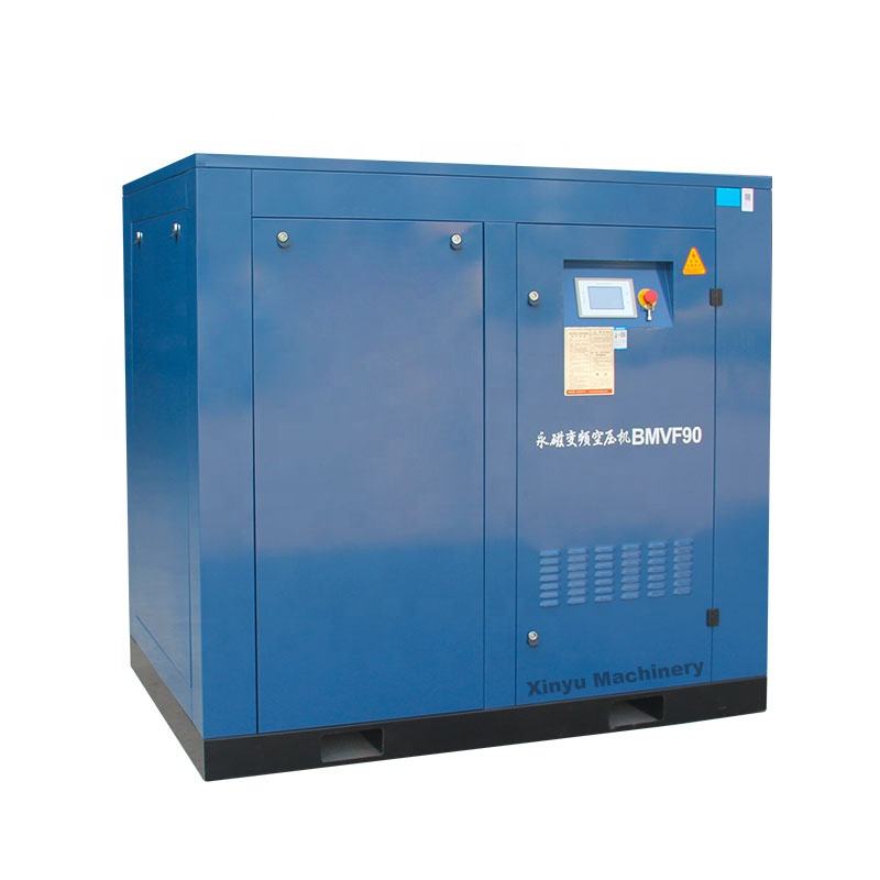 Kaishan Industrial Air Compressor 90KW 120HP, Stable Pressure for Powering Multiple Pneumatic Tools on Conveyor Lines