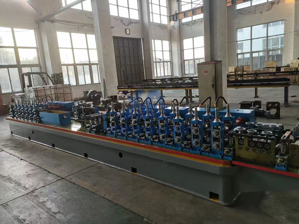 Fully Automatic Intelligent Stainless Steel Pipe Production Line Weld Pipe Making Machine PLC Pump Core Tube Mill Manufacturer