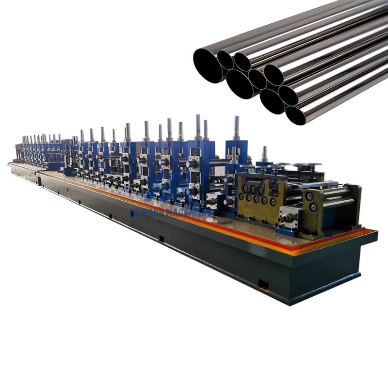 Fully Automatic Intelligent Stainless Steel Pipe Production Line Weld Pipe Making Machine PLC Pump Core Tube Mill Manufacturer