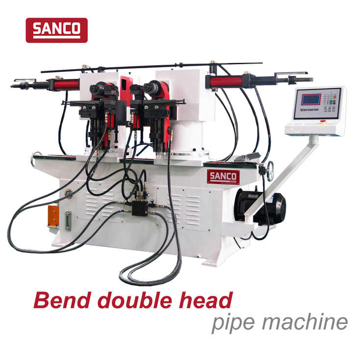 Double Head Hydraulic Steel Metal square Tube Pipe Bending Machine for Copper Ss Stainless Steel Chair Auto