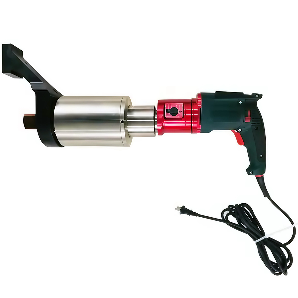 1000-12000Nm Heavy Duty Electric Bolt Tightener Straight Handle Digital Electric Torque Wrench