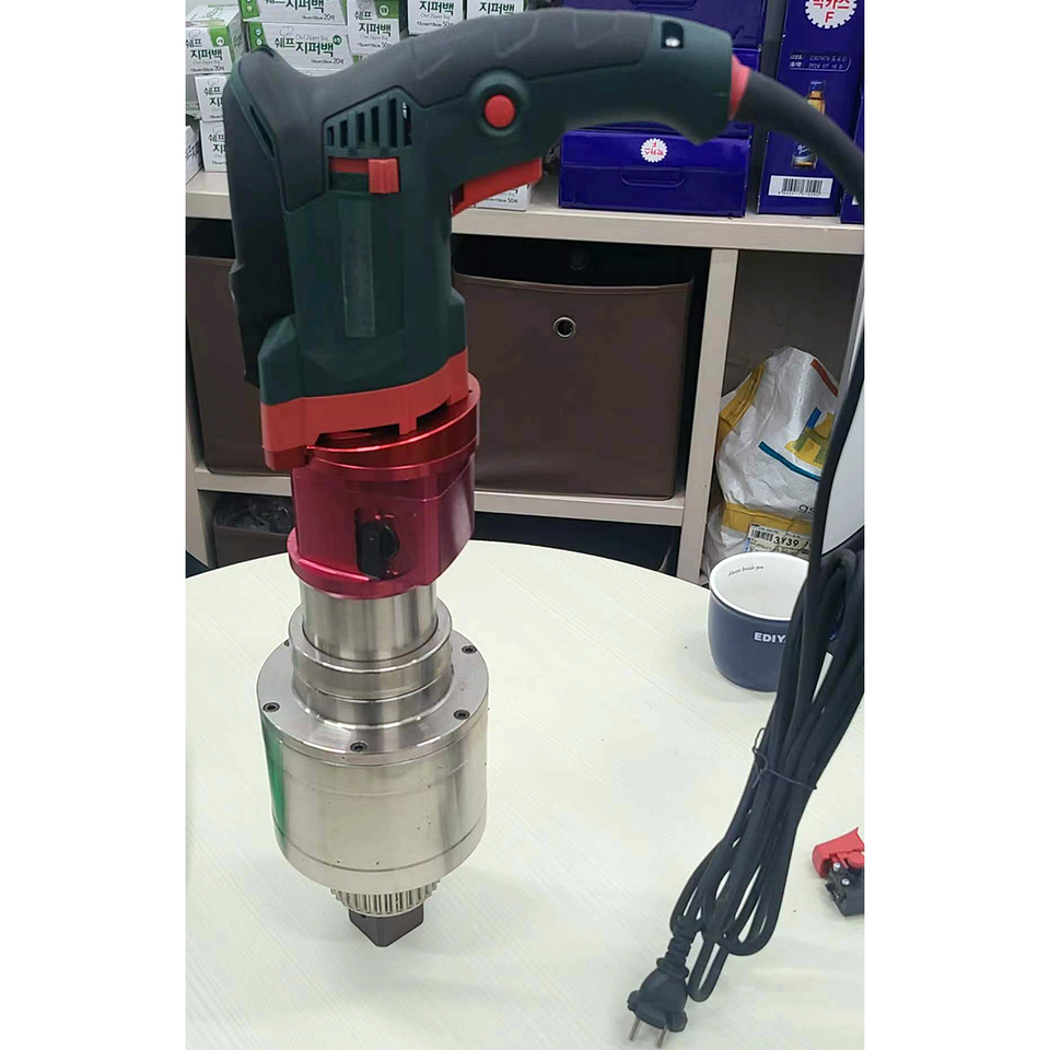 1000-12000Nm Heavy Duty Electric Bolt Tightener Straight Handle Digital Electric Torque Wrench