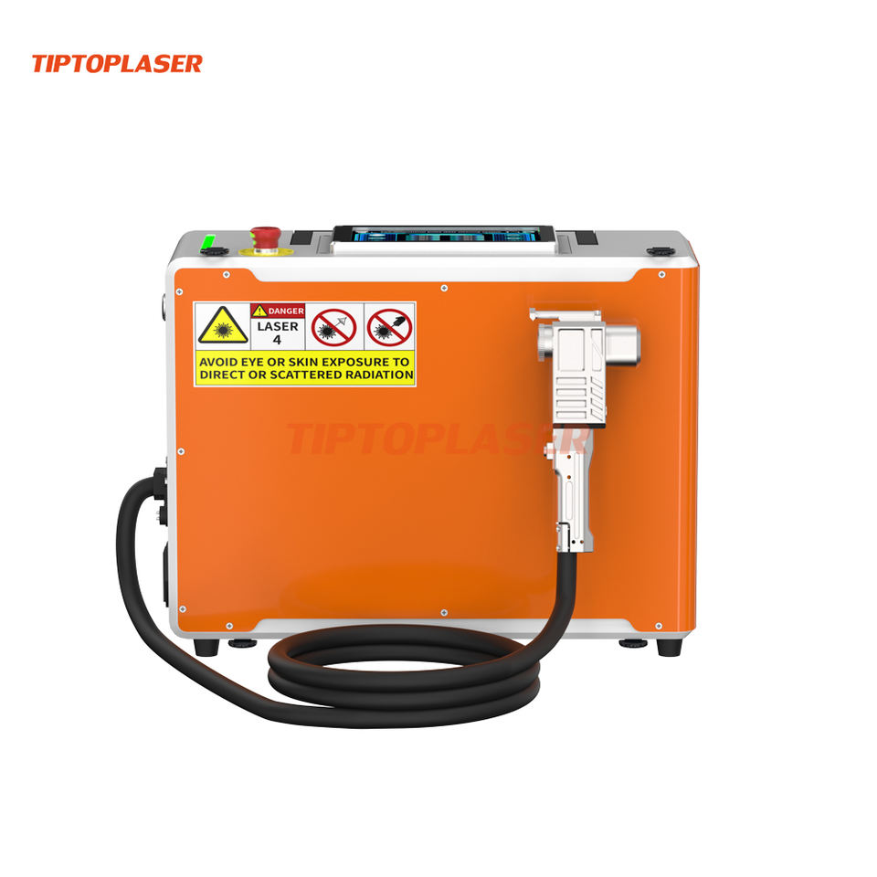 High Power 300W Handheld Laser Cleaning Tool for Rapid Removal of Thermal Spray Coatings and Heavy Industrial Contaminants