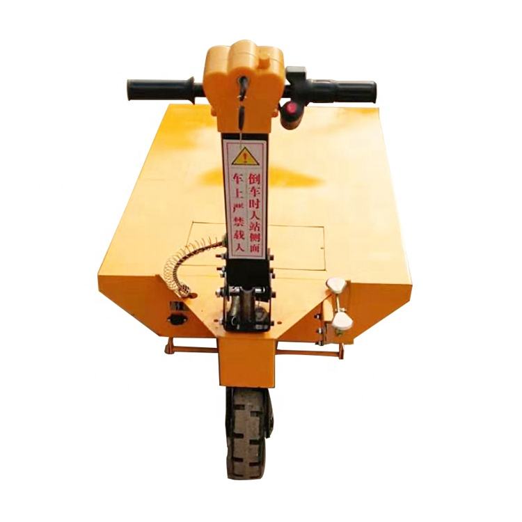 Construction Tool 3 Wheel Multifunctional Powered Electric Platform Trolley