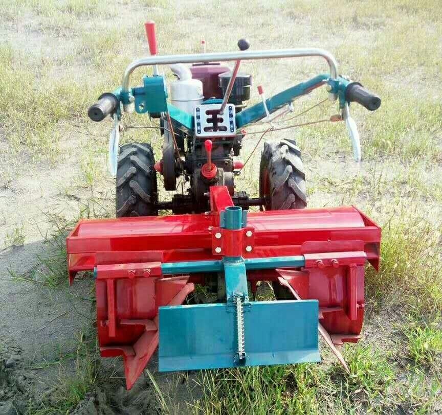 Mini Power Multifunctional Farm Tiller With Ridger Tools