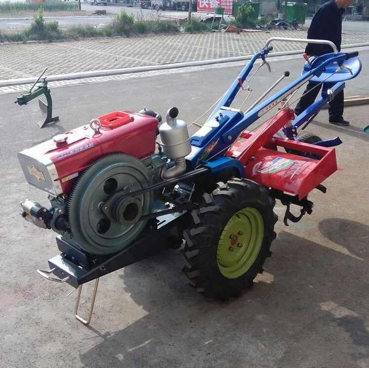 Mini Power Multifunctional Farm Tiller With Ridger Tools