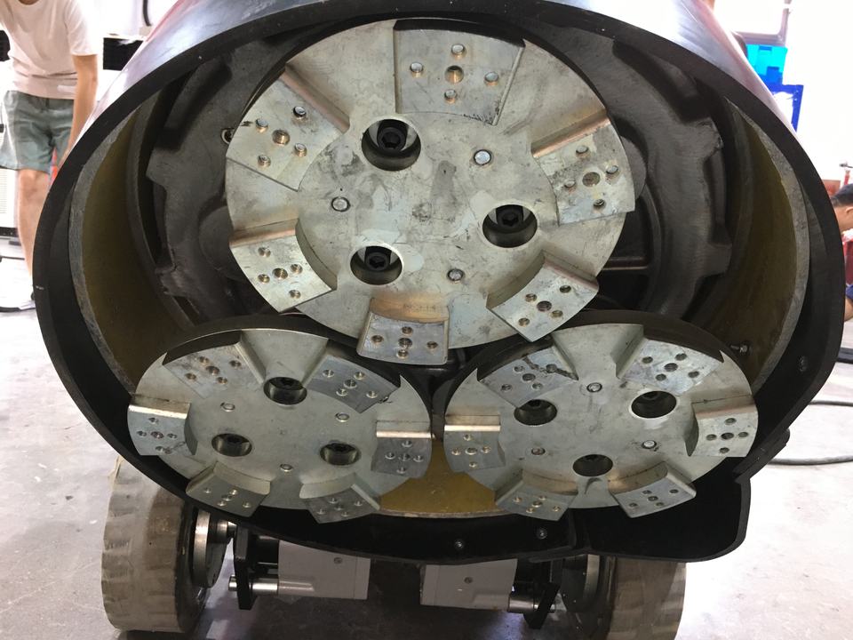 R5 Remote Control Polished Epoxy Floor Tool Concrete Grinder Machines