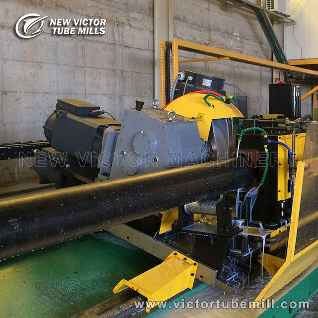 Automatic Steel Tube Pipe Cutting Flying Saw Machine