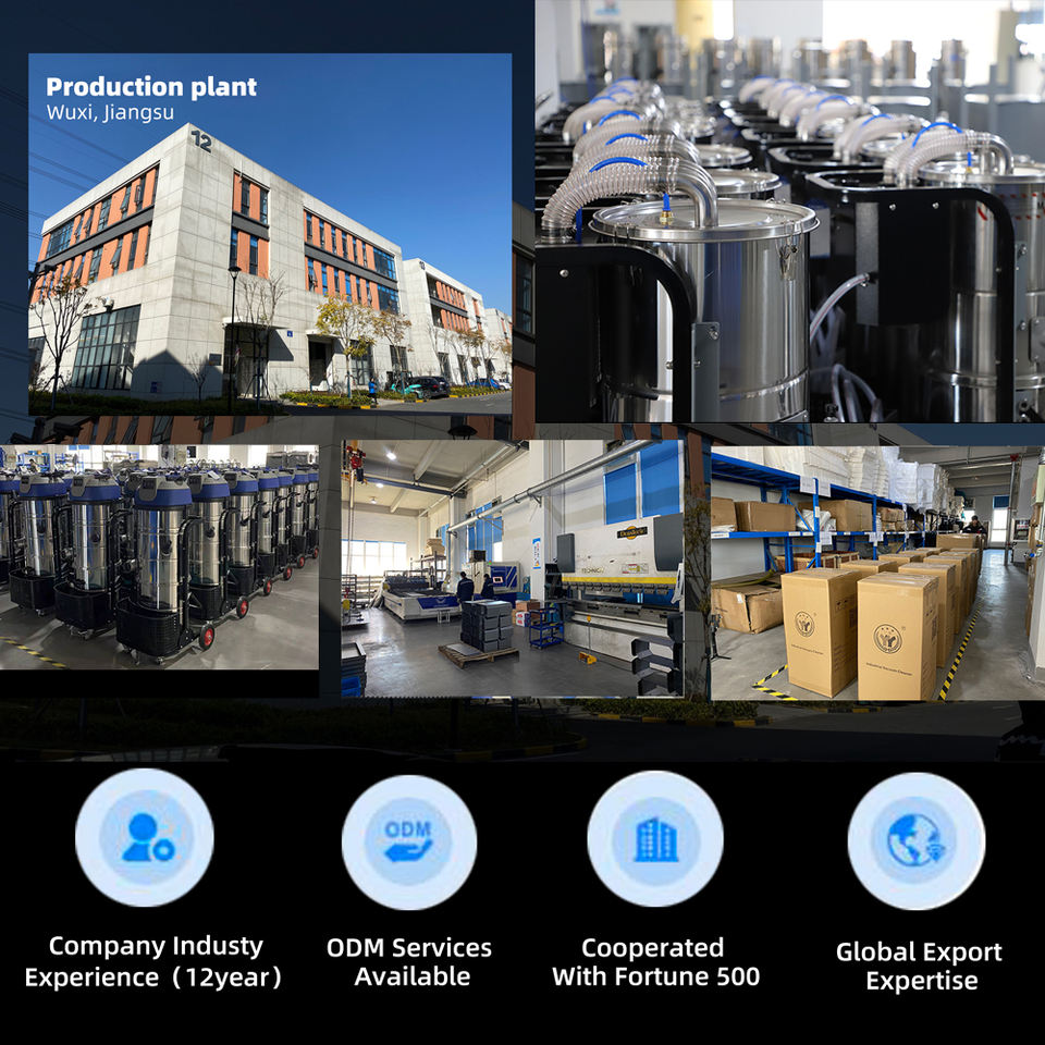 YYVAC EX60-2 Pneumatic Industrial Explosion-proof Vacuum Cleaner for 3d Printing Machine Tools