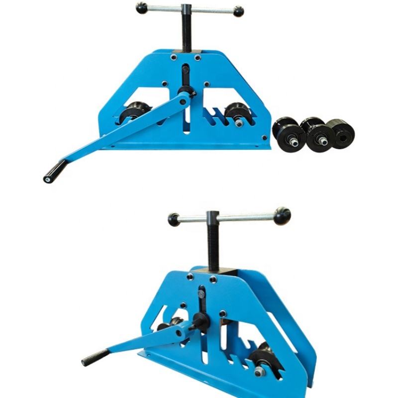 TR-60 Manual Metal Tube Bender Stainless Steel/C Alloy/A Aluminum Roller Bender Machine