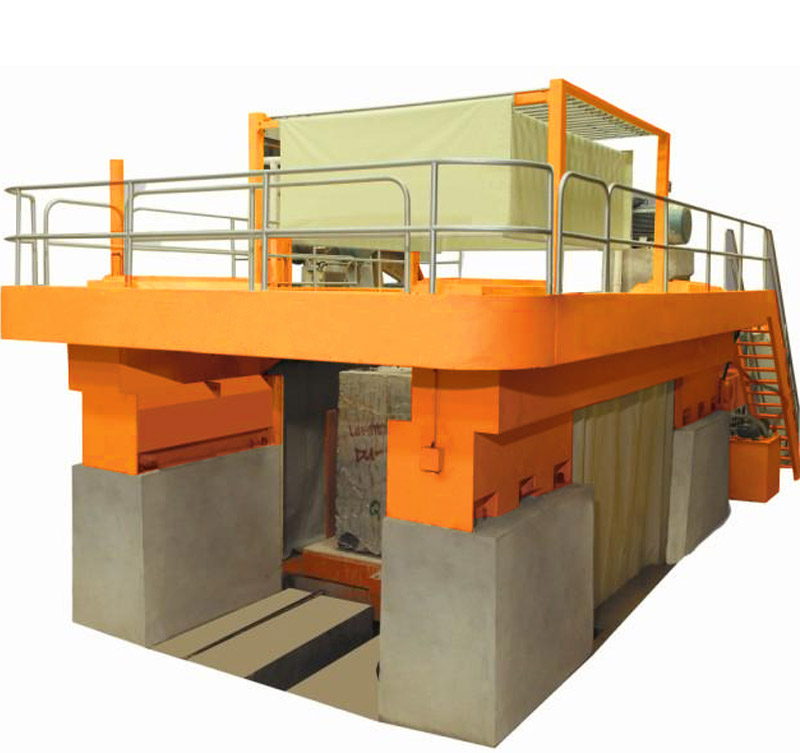 HUALONG Stone Machinery 80 Gangsaw for Marble Multi Blade Block Cutter Stone Cutting Machine Gang Saw