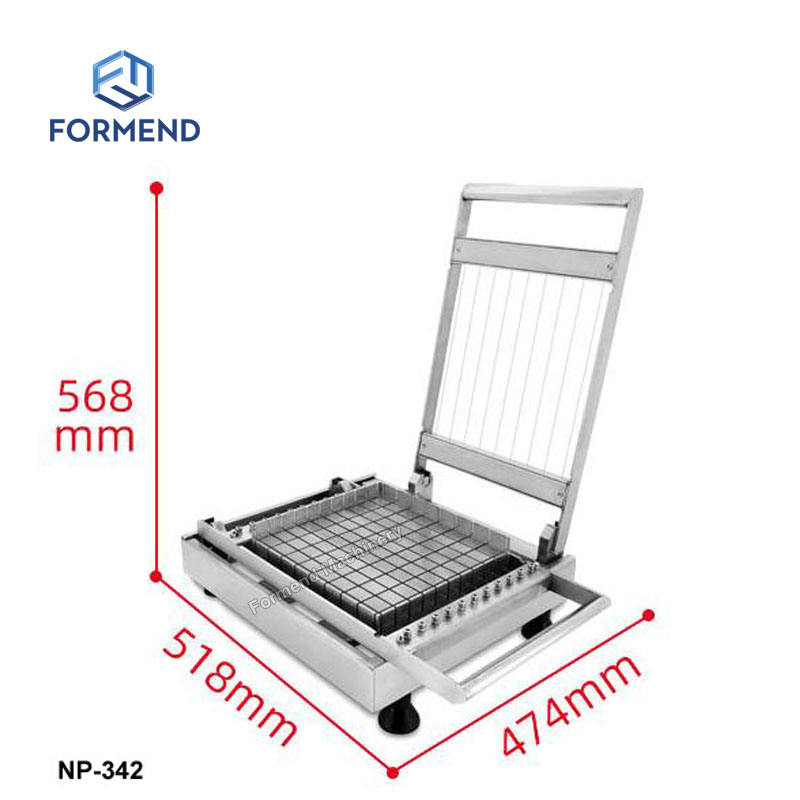 Energy Efficient Chocolate Slitter Industrial Bread Cake Production Line Tool