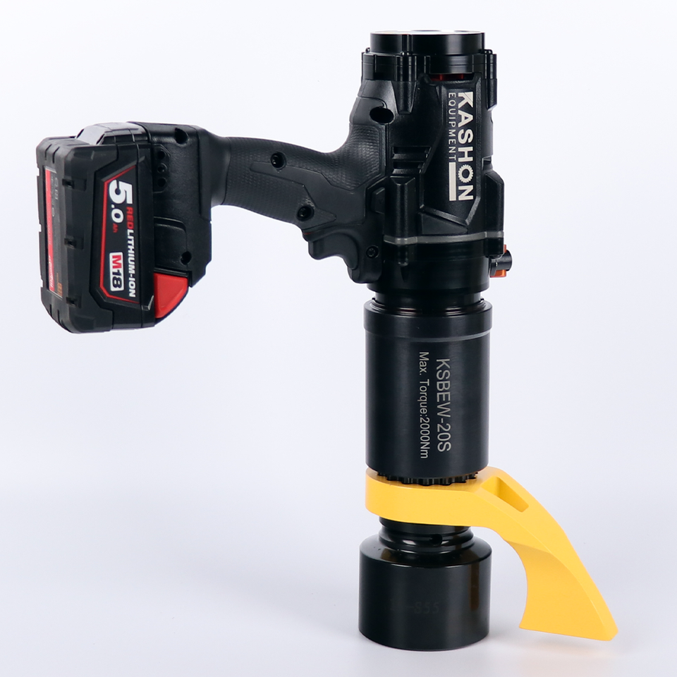 5000Nm Cordless Motor Lithium Battery Electric Torque Wrench With Digital Display