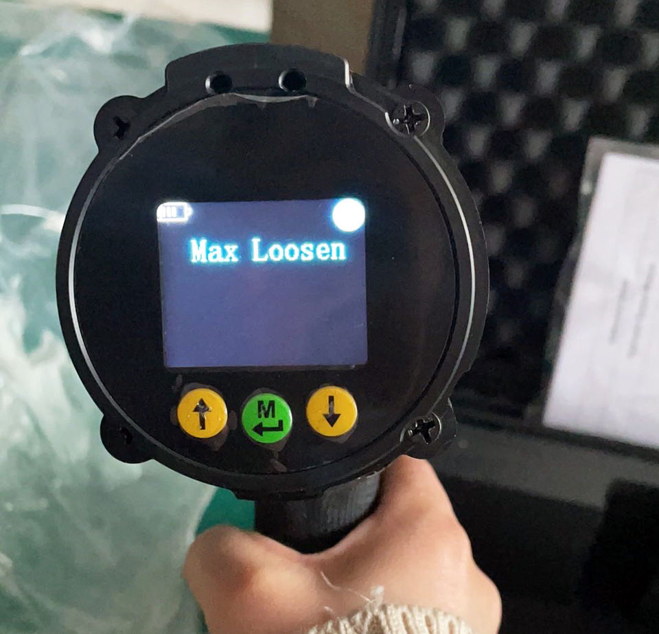 5000Nm Cordless Motor Lithium Battery Electric Torque Wrench With Digital Display