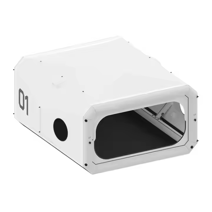 Portable 5+ Person Spacecraft Inflatable Camping Tent Waterproof Customizable Size Color Durable Oxford Fabric